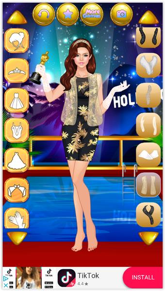 Habiller Actress - Jeux mode Capture d’écran 2