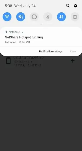 NetShare - no-root-tethering Скриншот 2