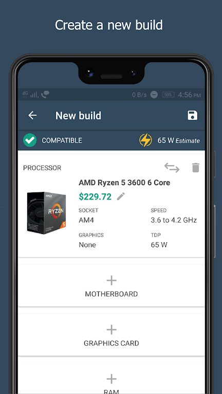 Build My PC - Part Picker for Capture d’écran 4