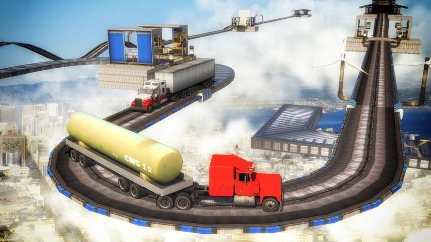 Impossible 18 Wheeler Truck Dr應用截圖第1張