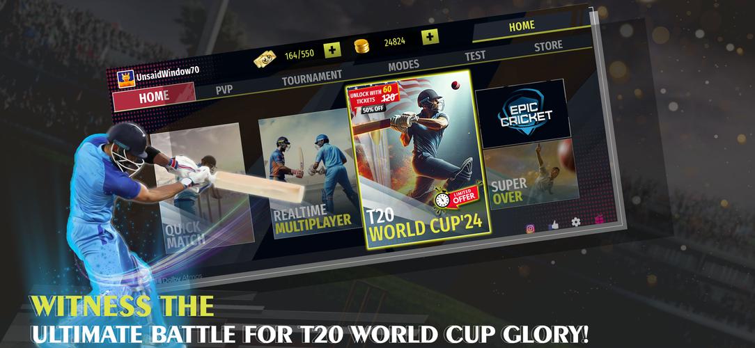 Epic Cricket應用截圖第1張