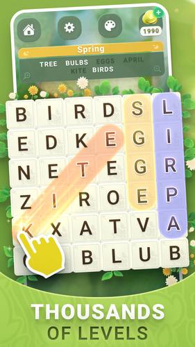 Word Search Nature Puzzle Game應用截圖第1張