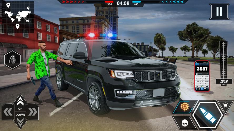 US police Cars Transport truck应用截图第1张