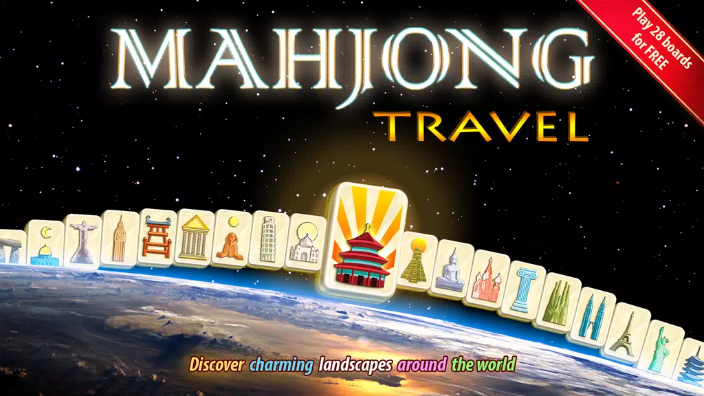 Mahjong Travel Скриншот 1