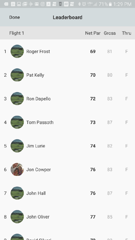 EZ Golf League應用截圖第2張