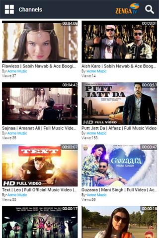ZengaTV Mobile TV Live TV 스크린샷 1