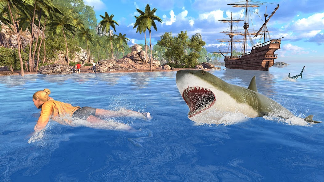 Angry Shark Games: Game 2024 Mod應用截圖第2張