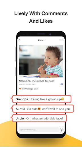 Growing-Baby Photo & Video Sharing, Family Album Captura de pantalla 1