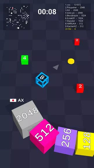 Cube Arena 2048: Merge Numbers Скриншот 2