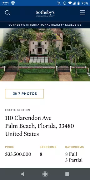 Sotheby’s International Realty Capture d’écran 2