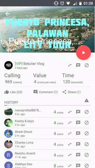 uTubeX - Views, subs, likes and comments exchange 스크린샷 3