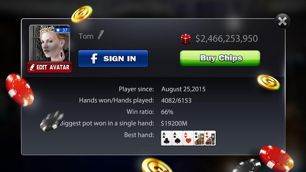 Spark Poker - Live Texas Holdem Casino Скриншот 3