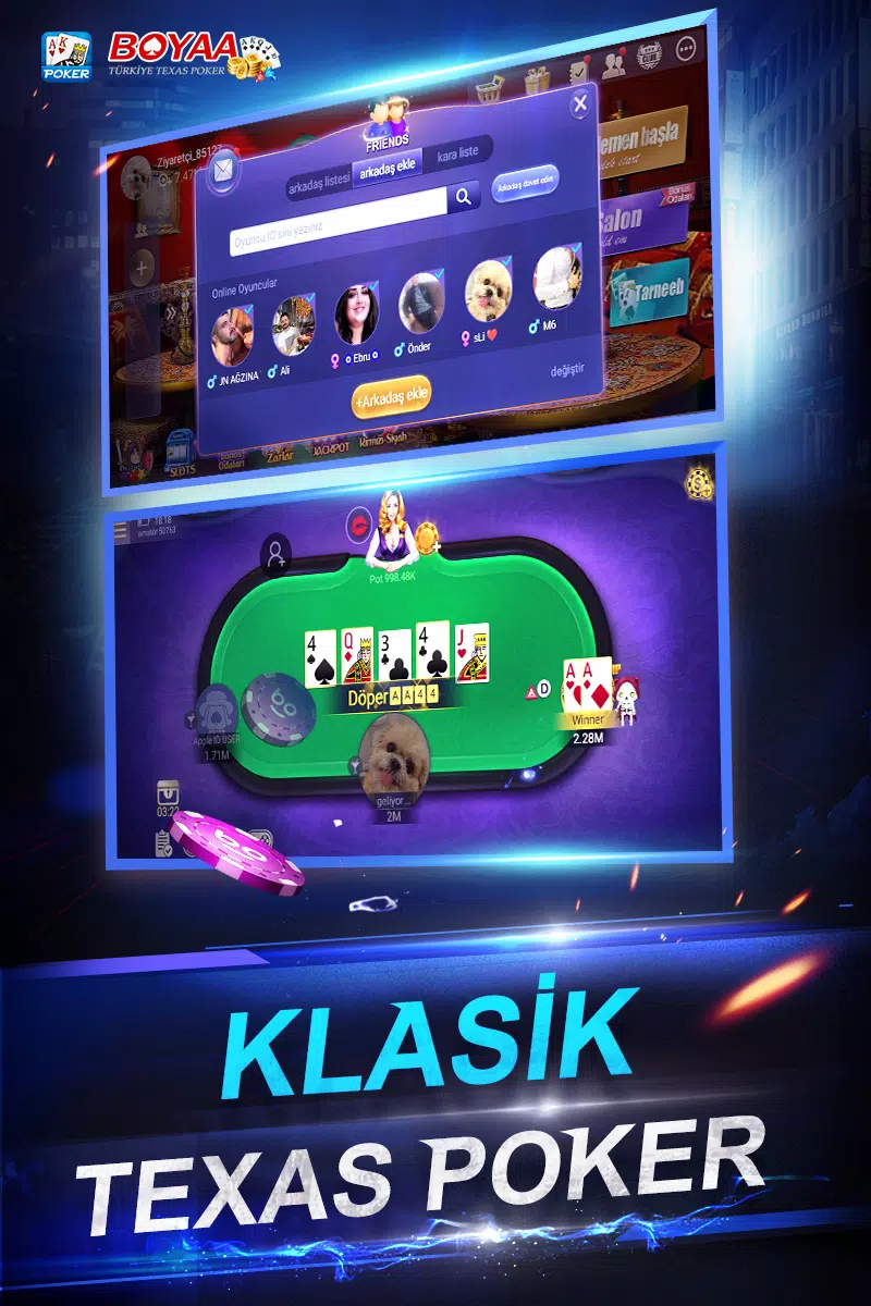 Türkiye Texas Poker Captura de pantalla 4