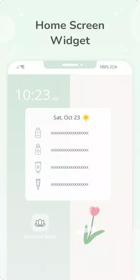 Skincare Diary  - 스킨 케어 루틴 스크린샷 3