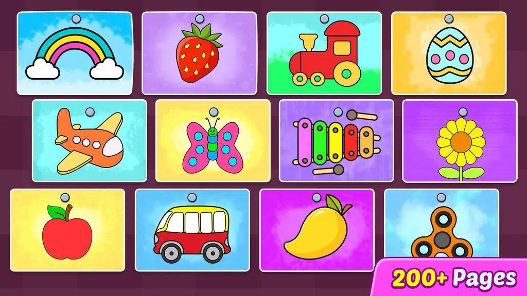 Drawing and Coloring Games Screenshot 1