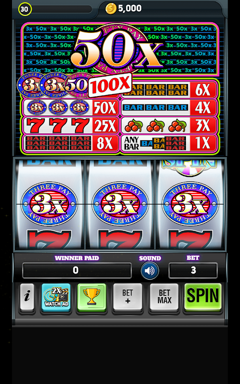 Diamond Triple - Vegas Slots Machines स्क्रीनशॉट 2