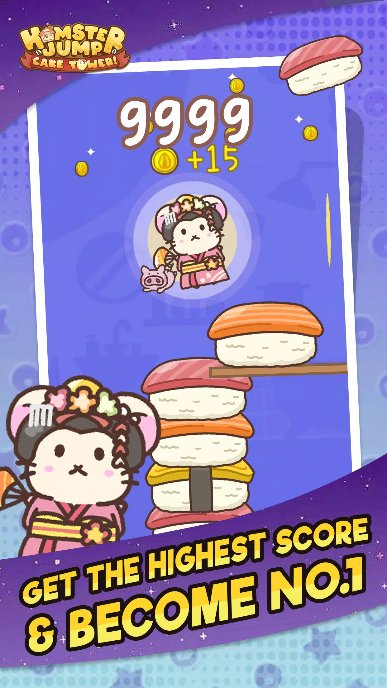 Hamster Jump: Cake Tower! Capture d’écran 2