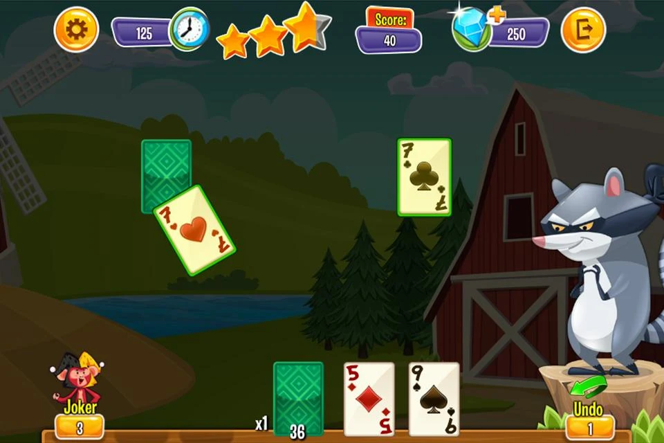Playful Animal Solitaire應用截圖第1張