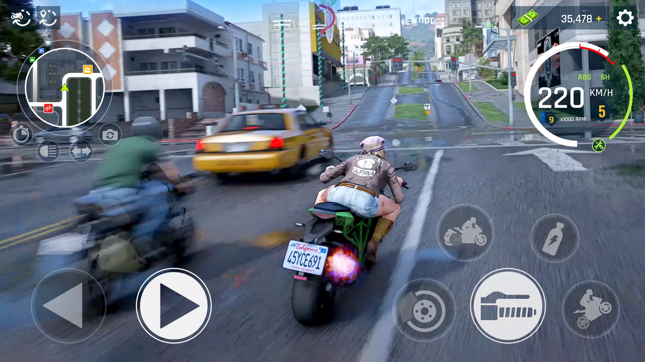Real Moto Driving 스크린샷 1