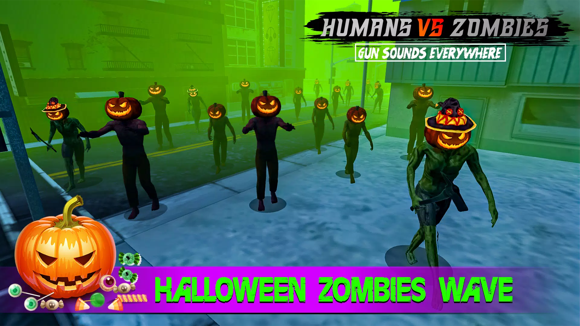 Human Vs Zombies Shooting應用截圖第1張