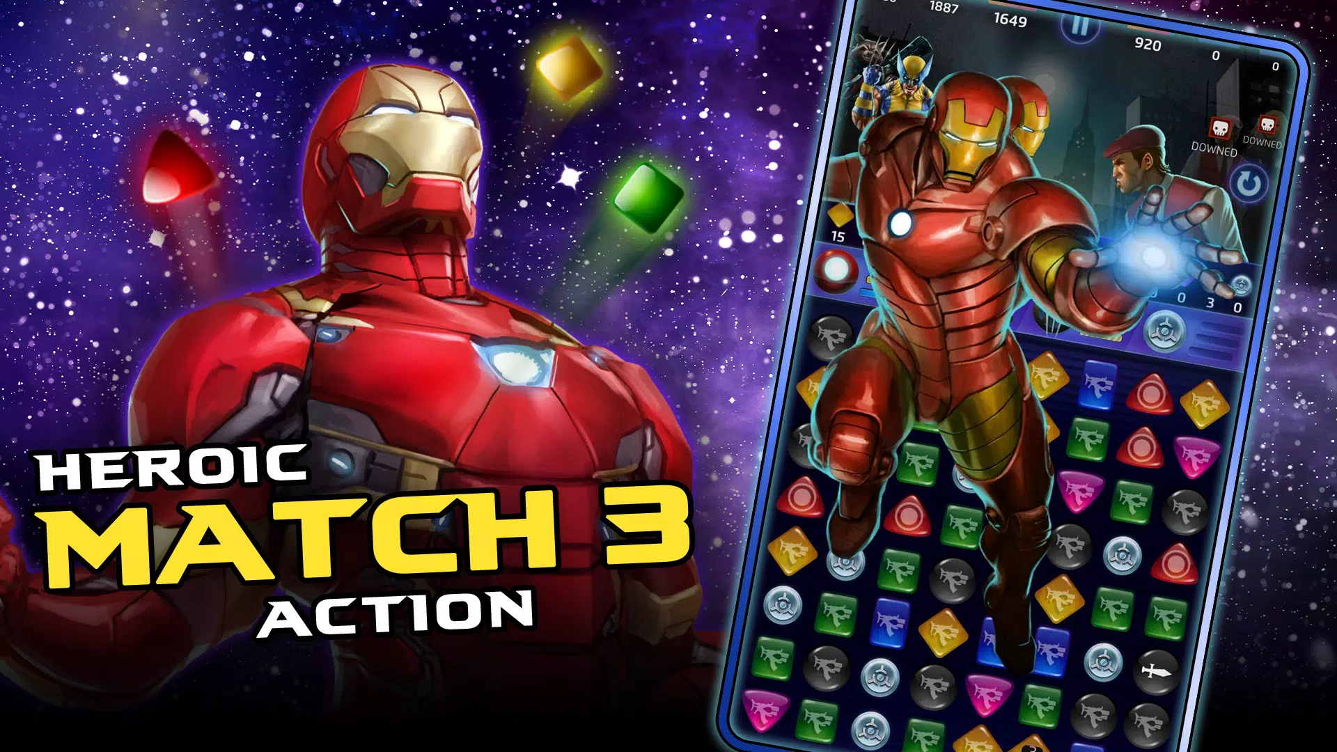 MARVEL Puzzle Quest: Match RPG Screenshot 2