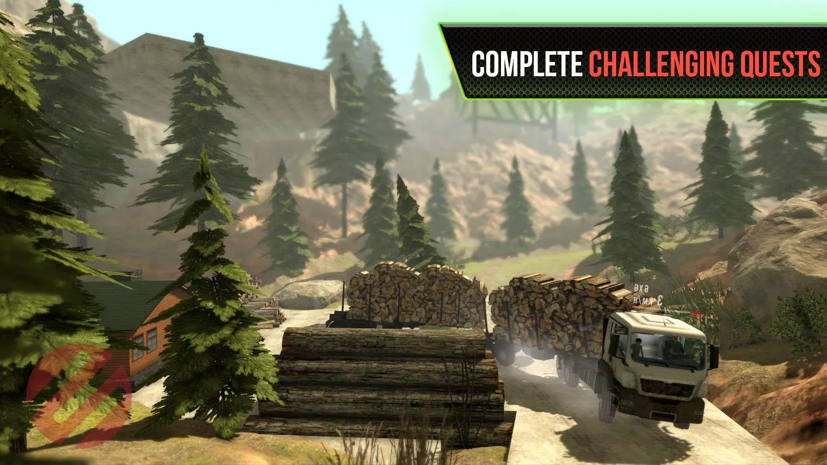 Truck Simulator OffRoad 4應用截圖第4張