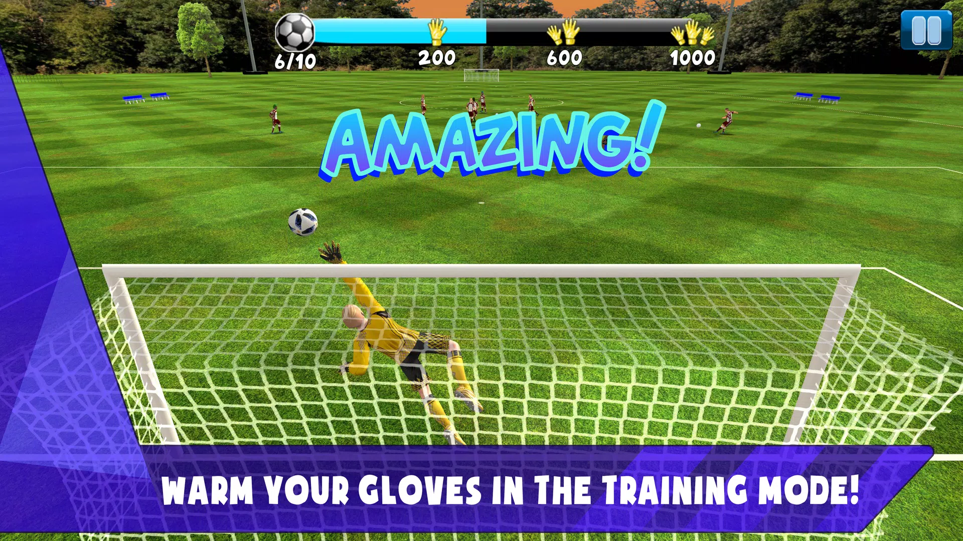 Soccer Goalkeeper 2024 Captura de tela 1