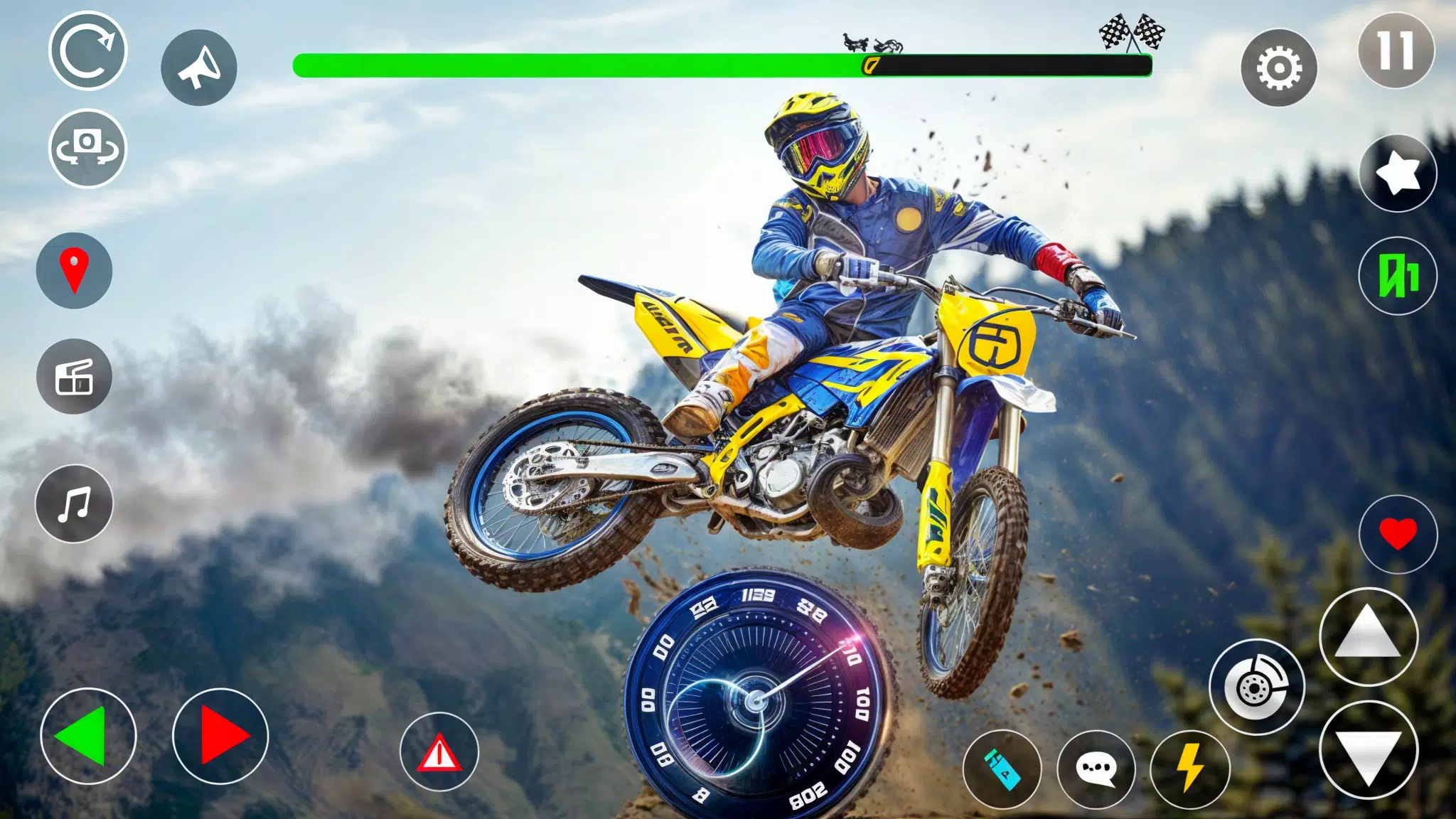 Motocross Dirt Bike Racing 3D Captura de tela 3