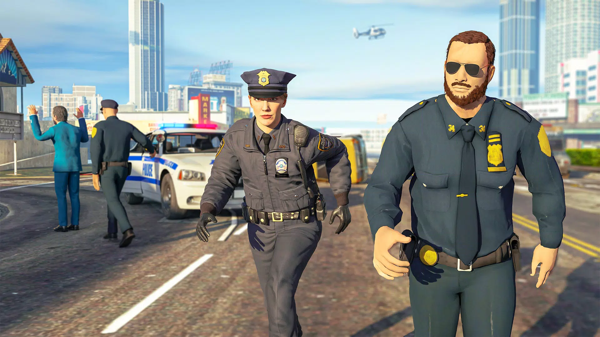 Police Simulator Job Cop Game Capture d’écran 2