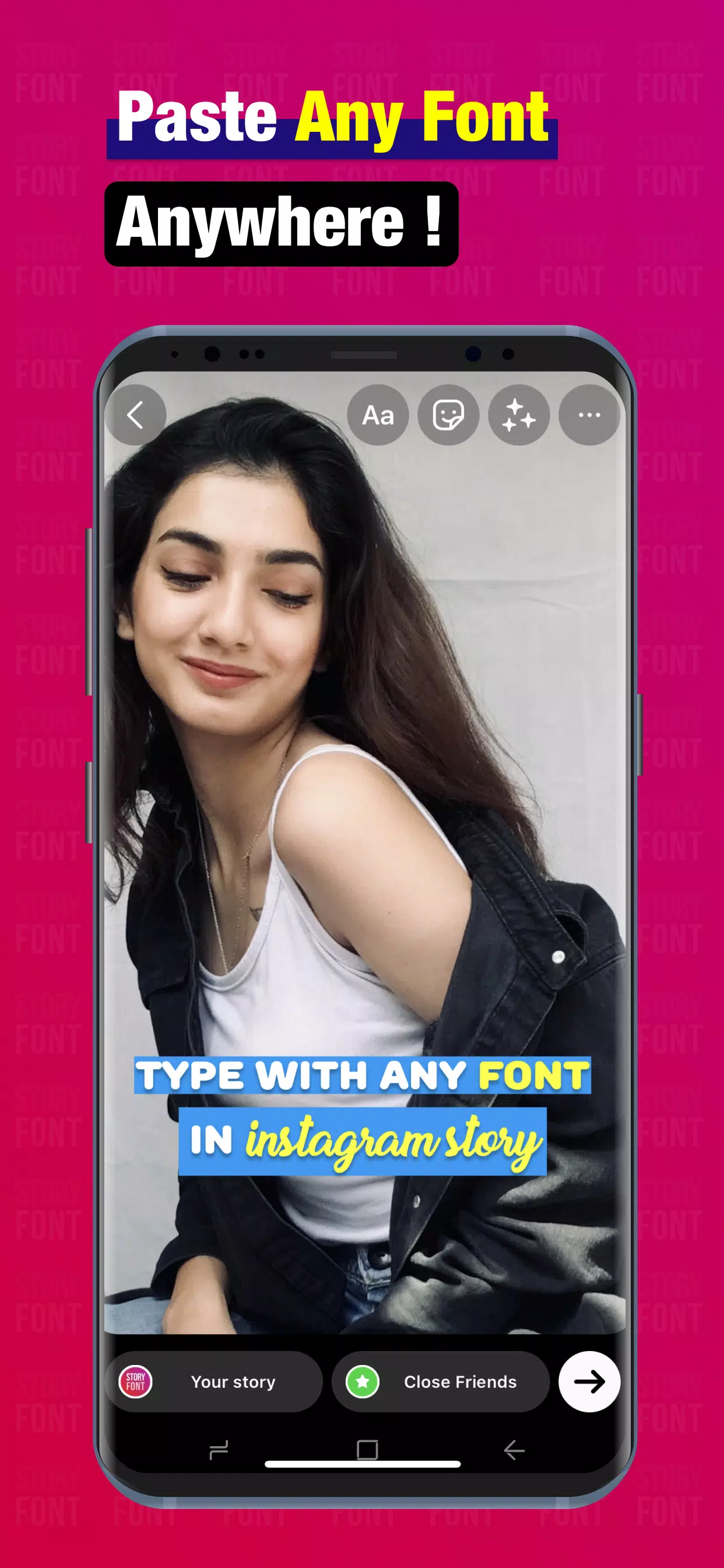 StoryFont for Instagram Story應用截圖第1張