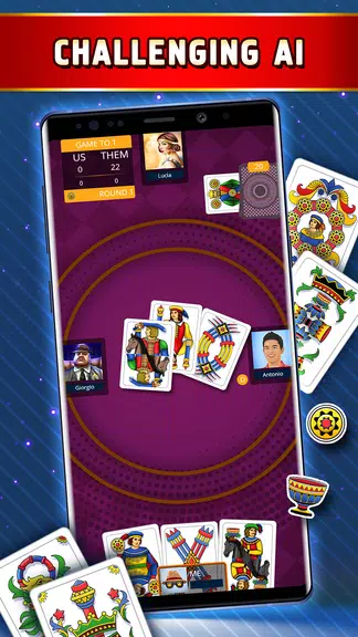 Briscola Offline - Card Game स्क्रीनशॉट 2