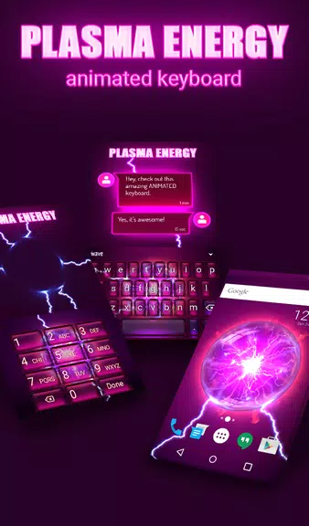 Plasma Keyboard & Wallpaper應用截圖第1張