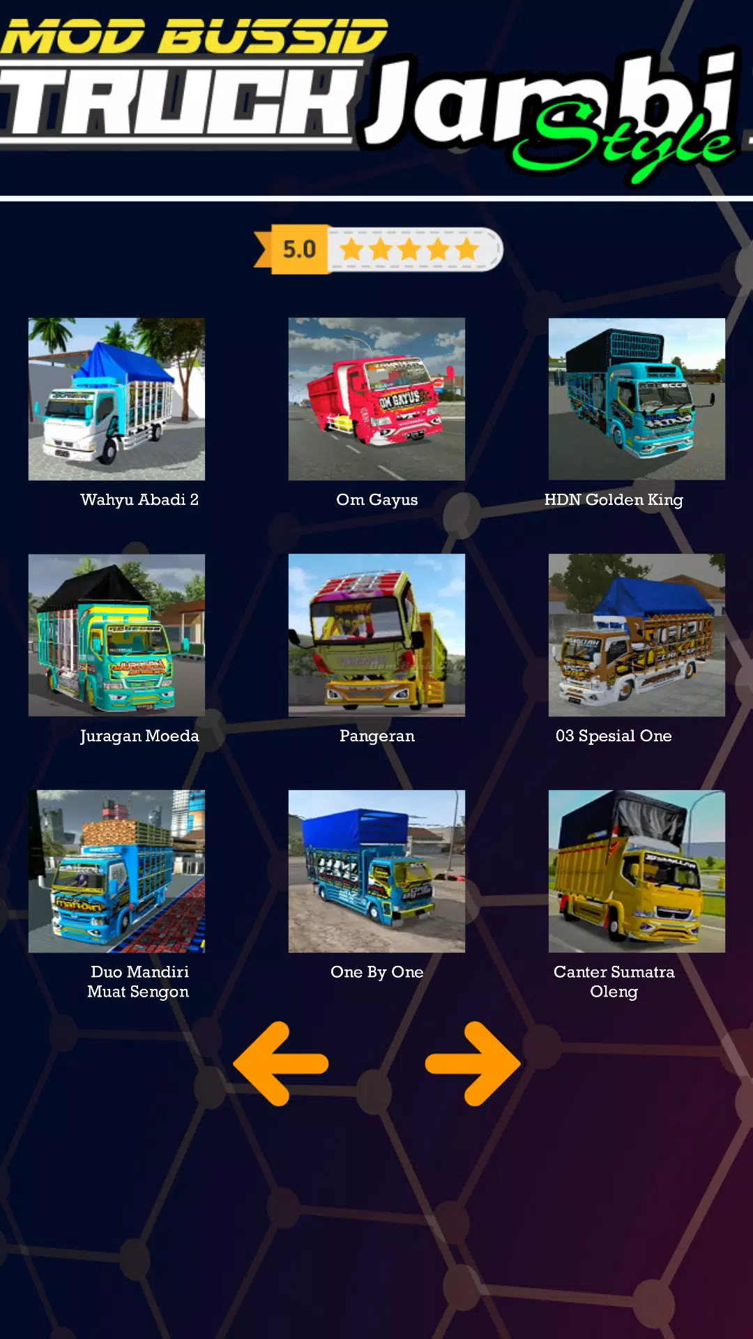 Mod Bussid Truk Jambi Style应用截图第4张