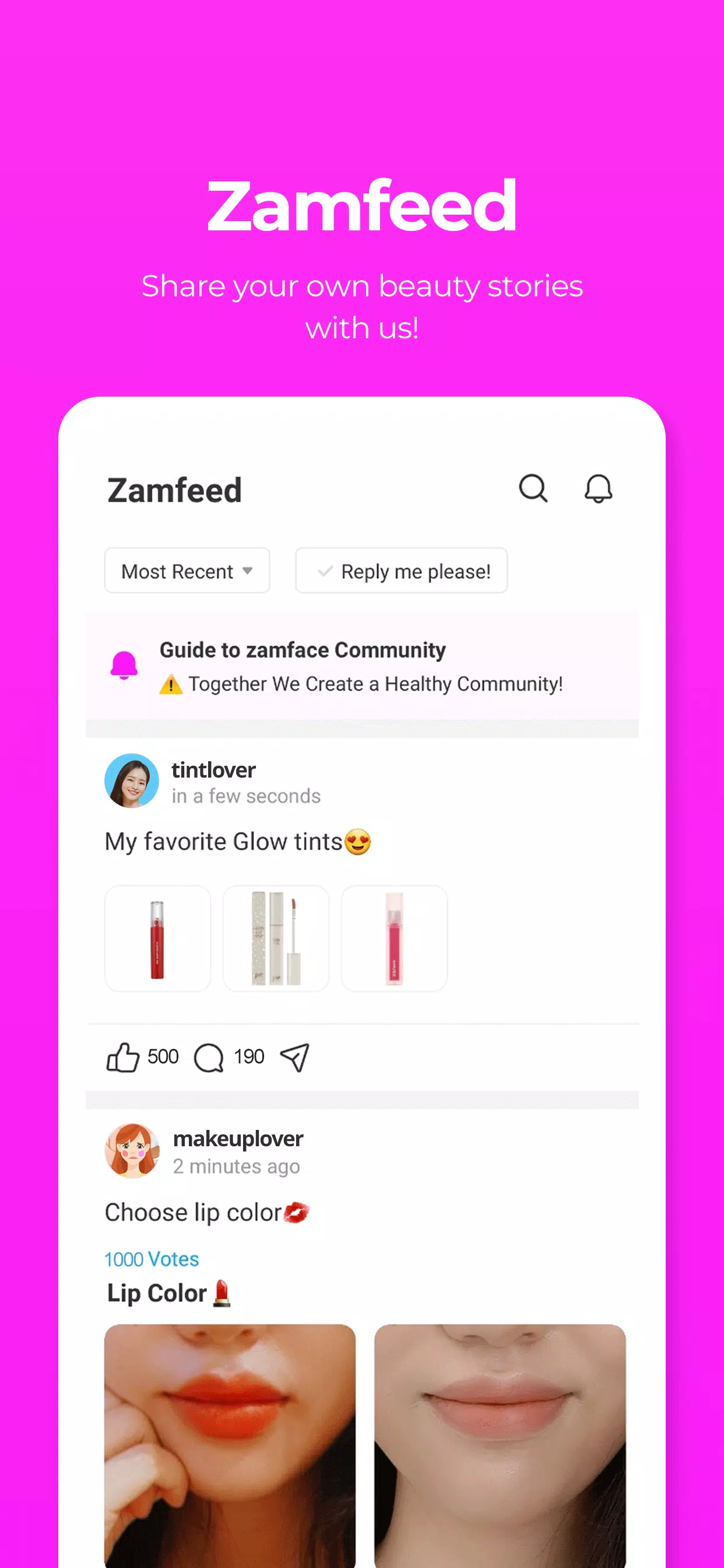 zamface- your makeup guide! स्क्रीनशॉट 3