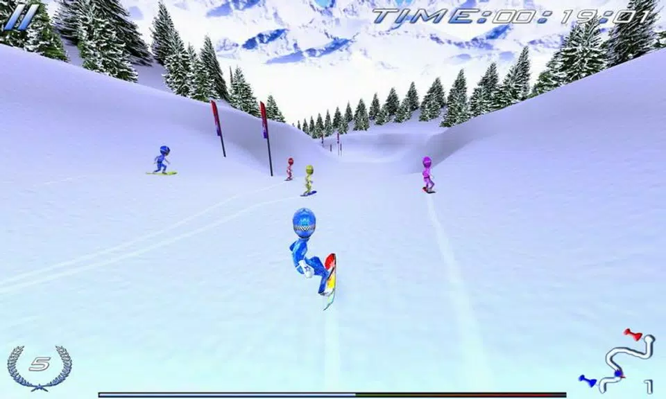 Snowboard Racing Ultimate 스크린샷 1