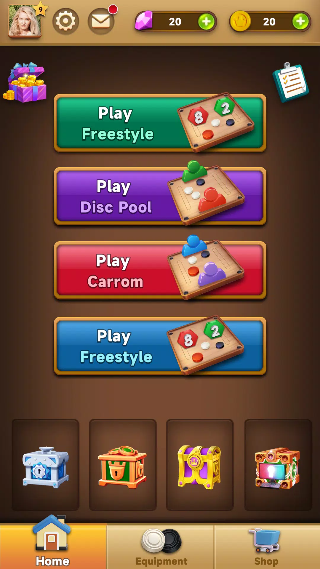 Carrom Master應用截圖第4張