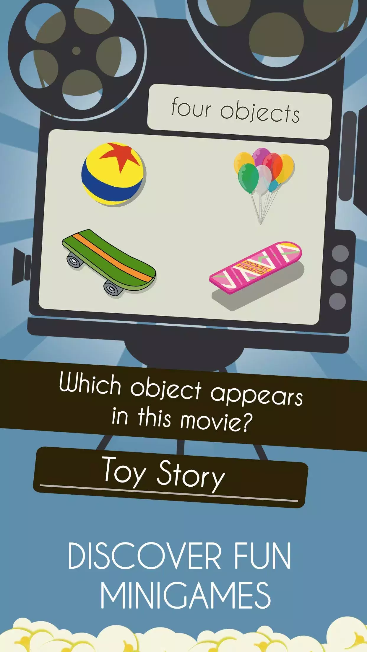 Popcorn Quiz - Movies Trivia应用截图第3张
