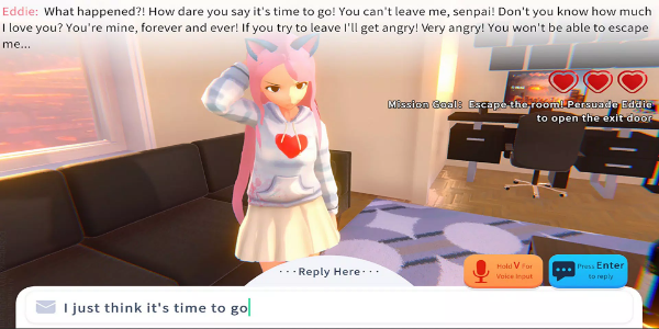 Yandere AI Girlfriend Sim Screenshot 2