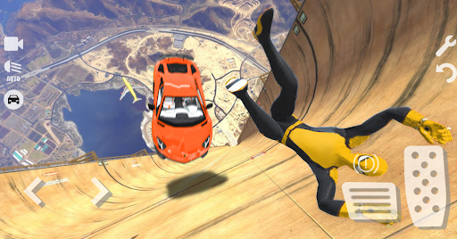 Spider Superhero Car Stunts: Car Driving Simulator Captura de pantalla 3