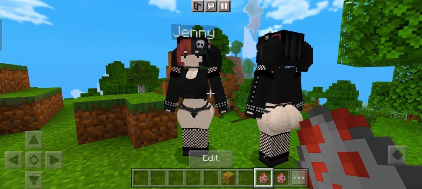 Minecraft Jenny Screenshot 1