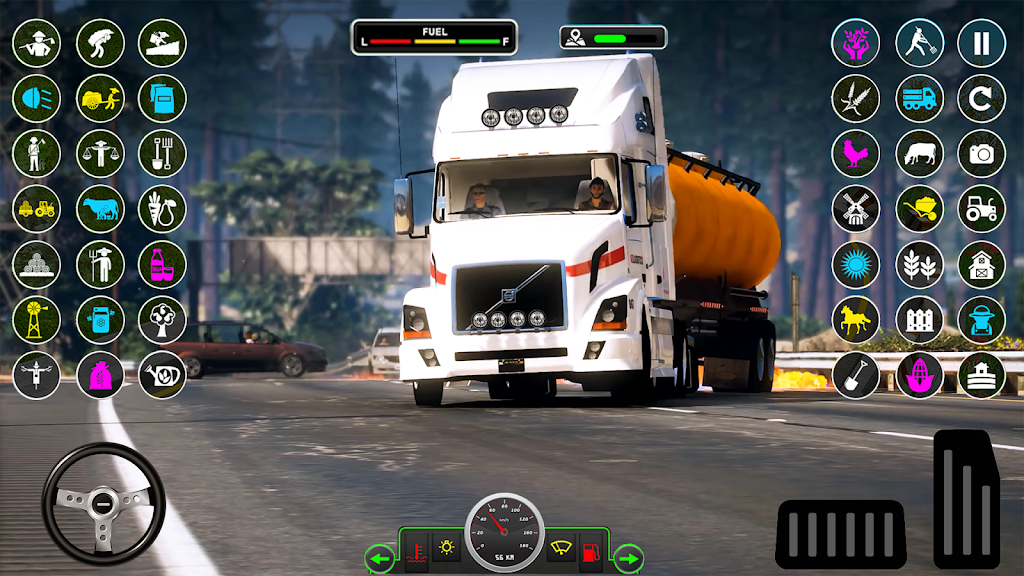 Real Cargo Truck Driving Games Captura de pantalla 3