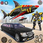 Shark Robot Transform Car Game