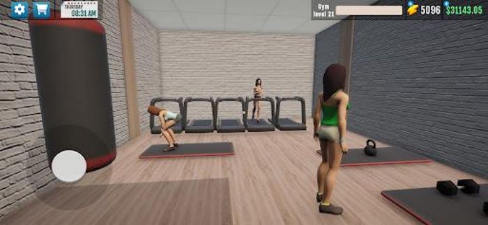 Fitness Gym Simulator Fit 3D Screenshot 2