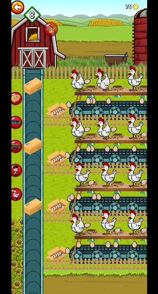 Idle Chicken Egg Factory Captura de pantalla 2