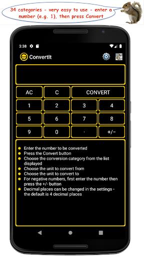 ConvertIt - Unit Converter Capture d’écran 1