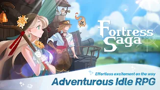 Fortress Saga: AFK RPG Скриншот 1