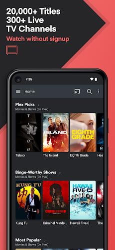 Plex: Stream Movies & TV Скриншот 2