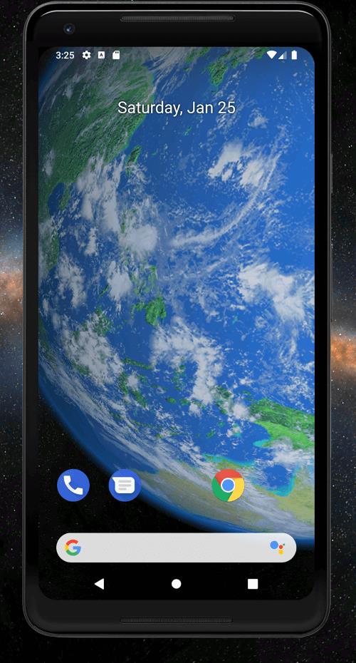 Earth 3D Live Wallpaper Screenshot 1