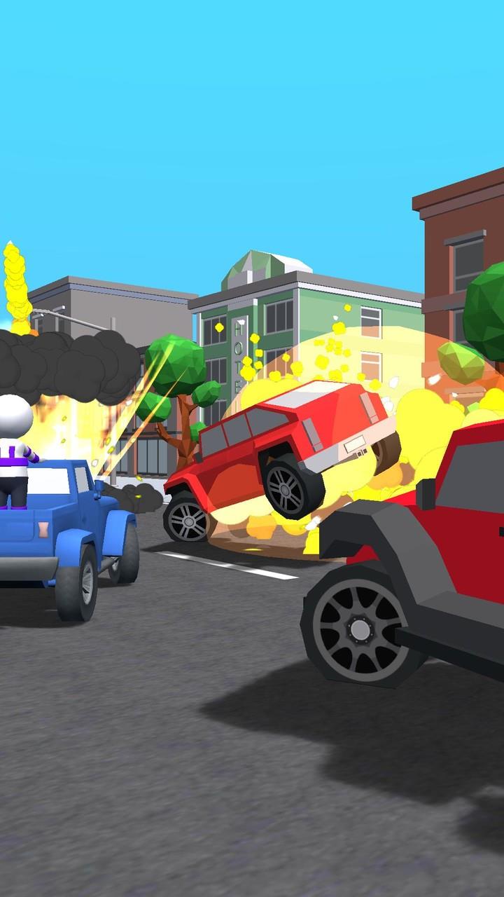 Cars Battle - Extreme Driving Screenshot 2