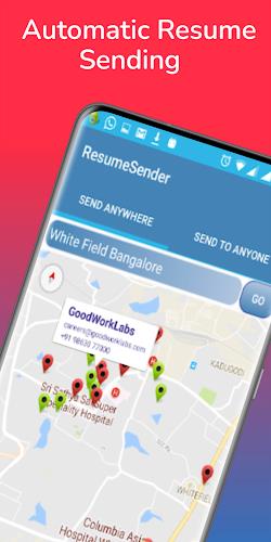 Resume Sender - CV Send Resume 스크린샷 1